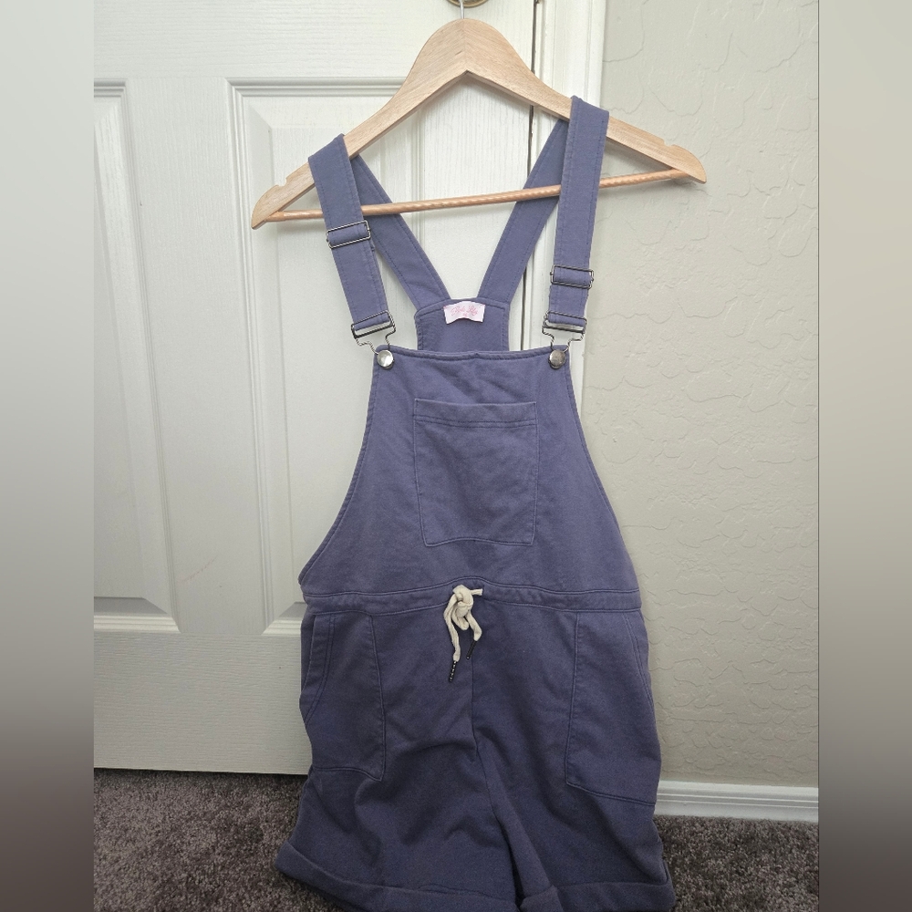 Blue overalls